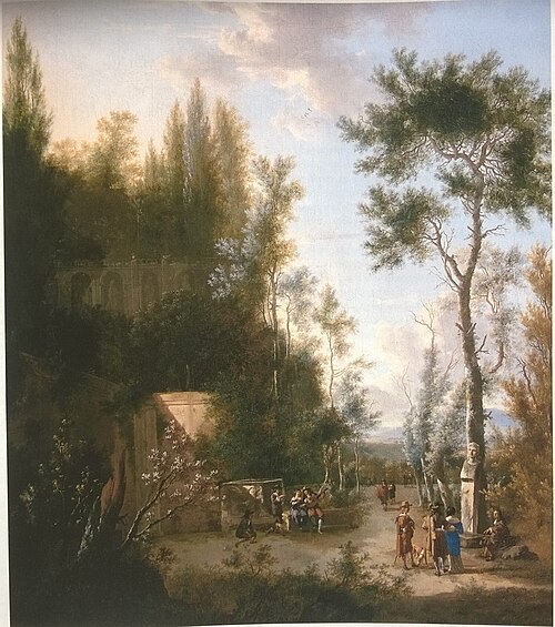 Park Landscape, 1680, Frederik de Moucheron