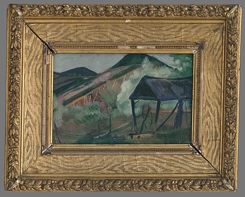 Horská krajina, 1920, László Mattyasovszky-Zsolnay