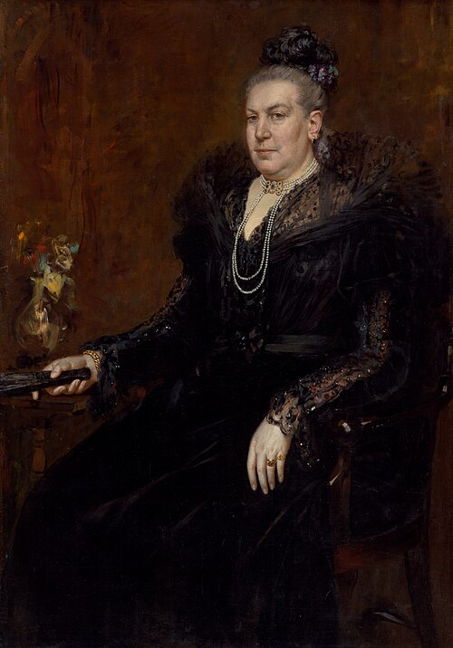 Grófka Csákyová, 1890, Andrej Bača