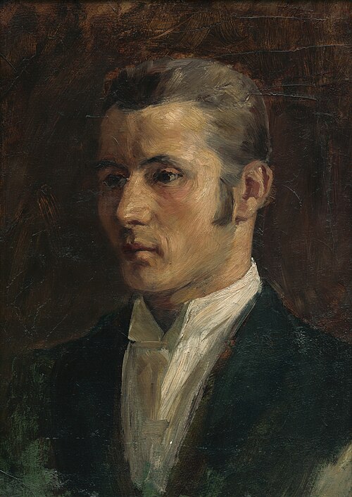 Autoportrét, 1883, Giorgio Szoldatics