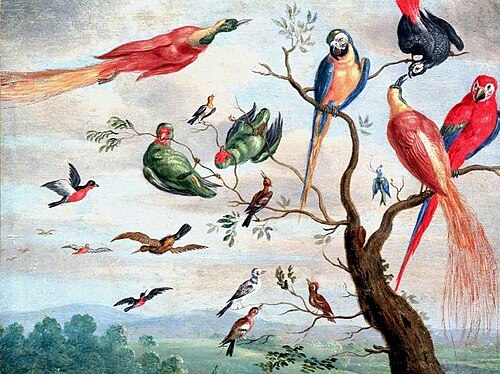 The Chorus of Birds, 1662, Jan van Kessel