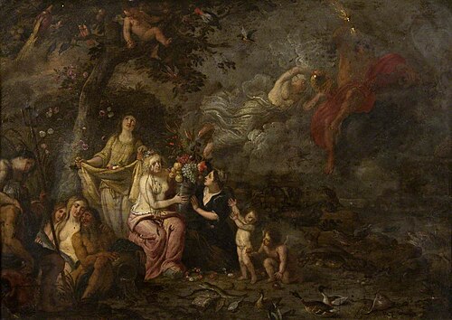 The Four Elements, , Jan van Kessel