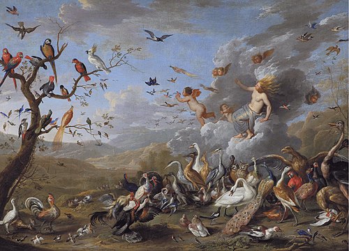 Allegory of Air, 1661, Jan van Kessel