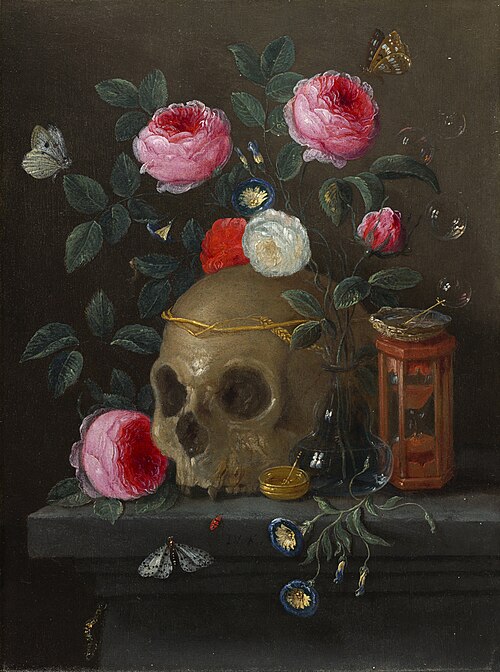 Vanitas Still Life, 1667, Jan van Kessel