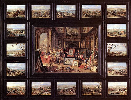 The Four Continents: Europe, 1664, Jan van Kessel