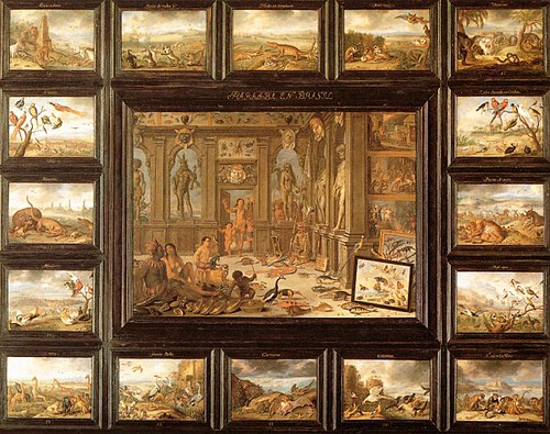 The Four Continents: America, 1666, Jan van Kessel