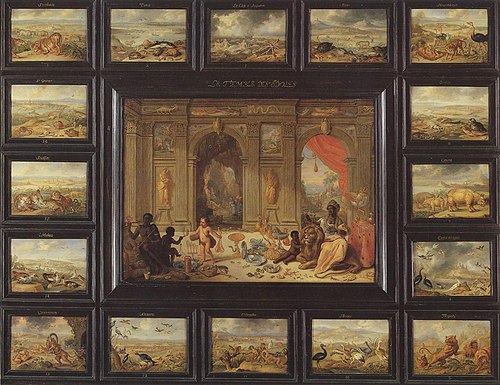 The Four Continents: Africa, 1665, Jan van Kessel