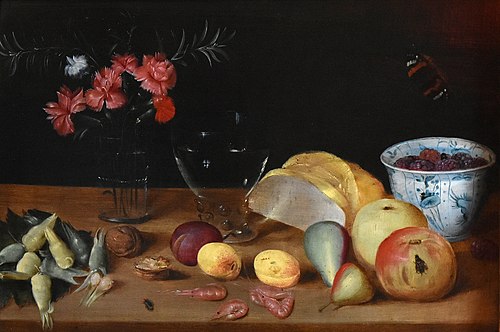 Nature morte, 1700, Jan van Kessel