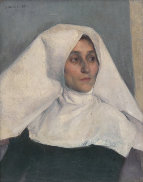 Portrét mníšky, 1893, Ákos Aranyossy