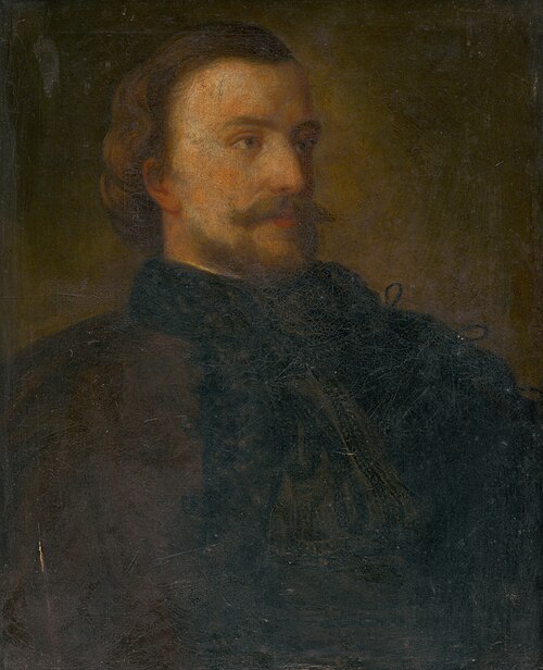 Podobizeň muža, 1861, Štefan Szále