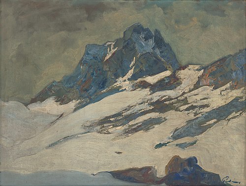 Tatry v zime, 1925, Karol Polónyi