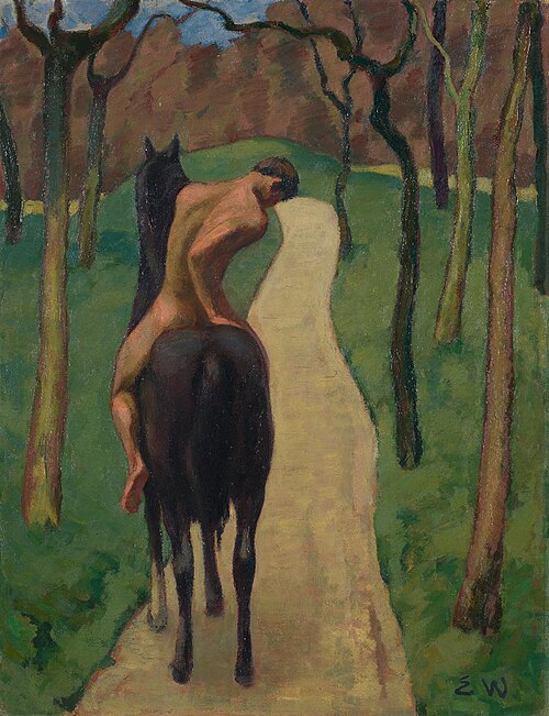 Reiter, 1919, Emil Weber