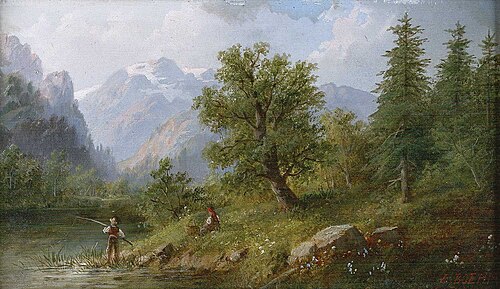 Partie aus Steiermark, , Eduard Boehm