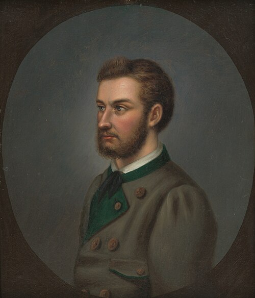 Podobizeň muža, 1860, Titus Szent-Istvány