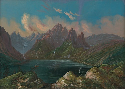 Popradské pleso, 1886, Titus Szent-Istvány