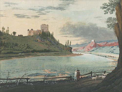 Nedezský hrad, 1815, Ján Jakub Müller