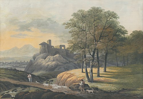 Krajina s mostom, 1815, Ján Jakub Müller