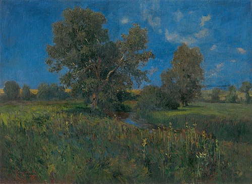Západoslovenská krajina, 1898, Karol Pongrácz