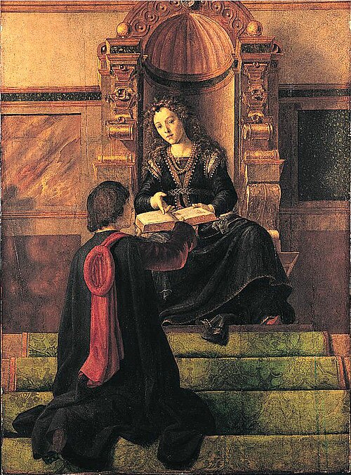 Rhetoric, 1477, Joos van Wassenhove