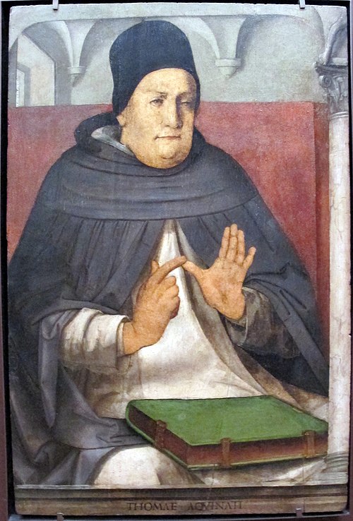 Saint Thomas d'Aquin, 1476, Joos van Wassenhove