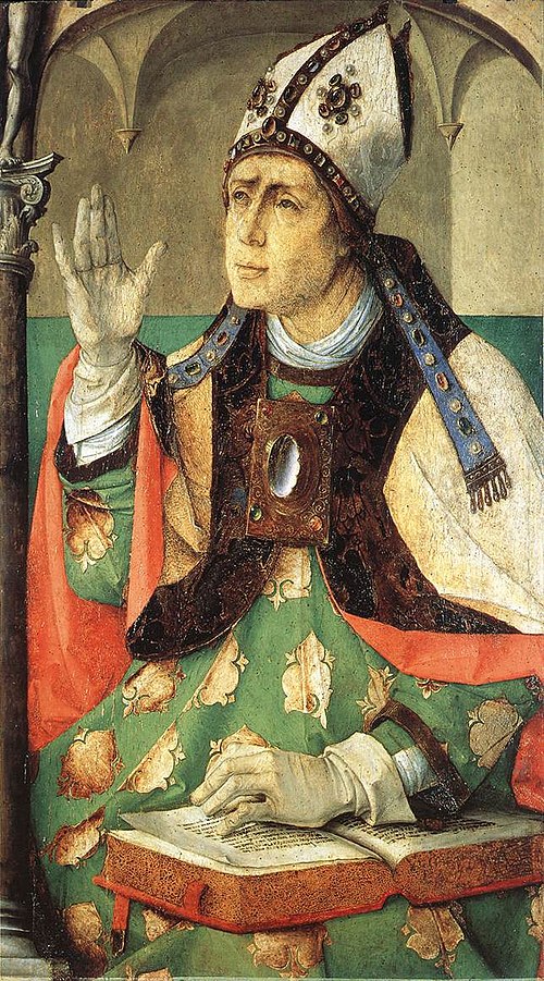 Saint Augustin, 1476, Joos van Wassenhove