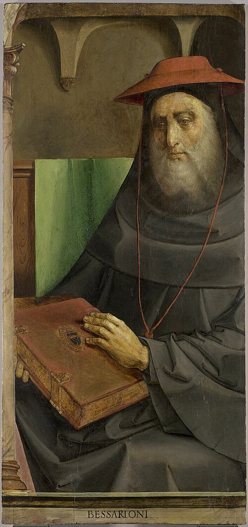 Le Cardinal Bessarion, 1476, Joos van Wassenhove