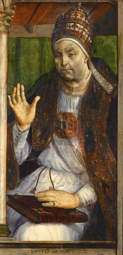 Sixte IV (1414-1484), pape, 1476, Joos van Wassenhove