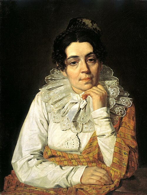Portrait of a Venetian, , Alexeï Venetsianov