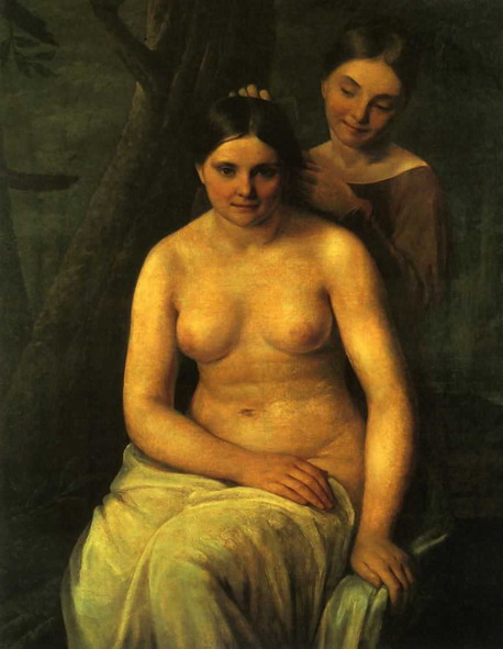 Купальщица, , Alexeï Venetsianov
