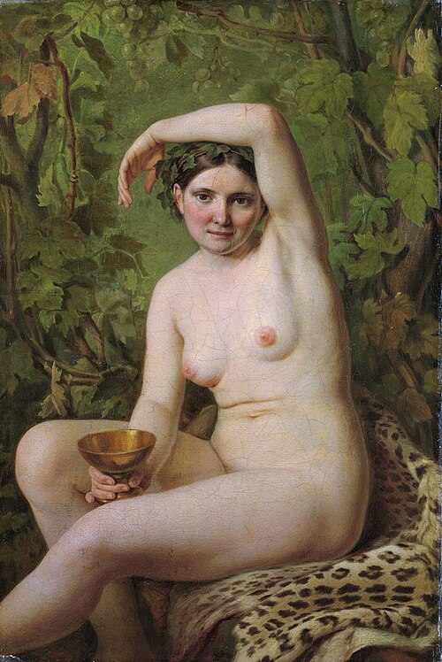Bather with a Bowl, 1832, Alexeï Venetsianov