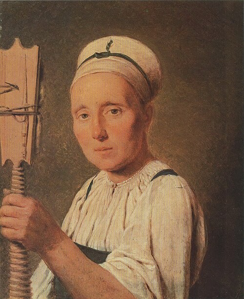 Пряха, 1830, Alexeï Venetsianov