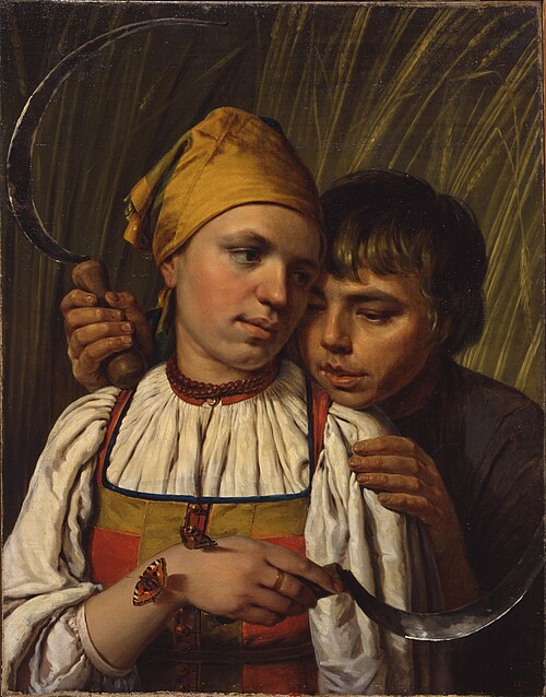 Reapers, 1825, Alexeï Venetsianov