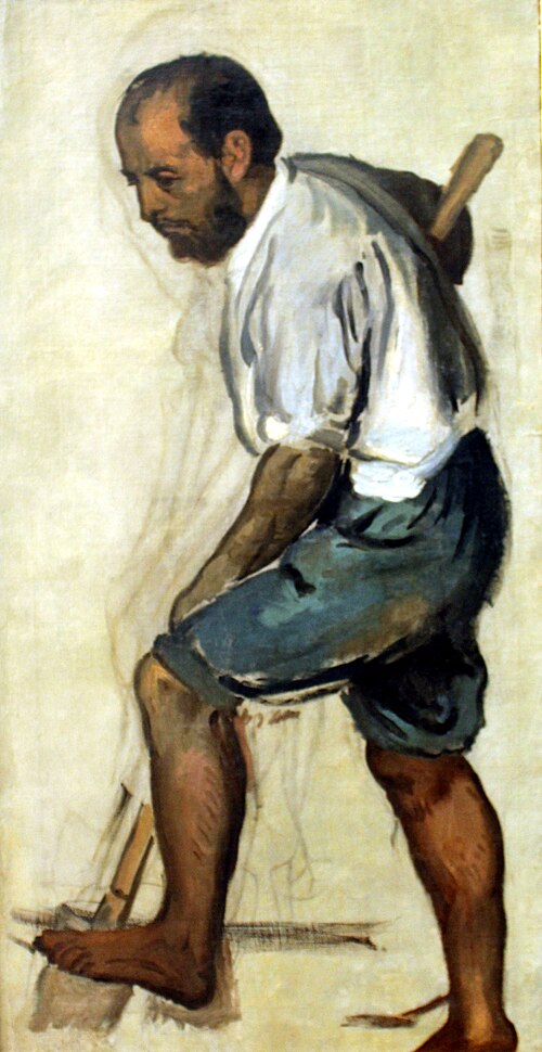 Man Digging, 1873, Hans von Marées