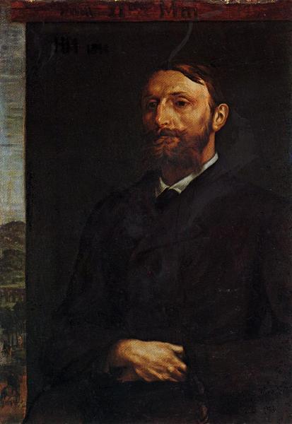 Portrait of Konrad Fiedler, 1879, Hans von Marées