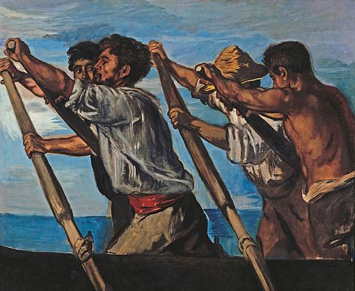 The Rowers, 1873, Hans von Marées
