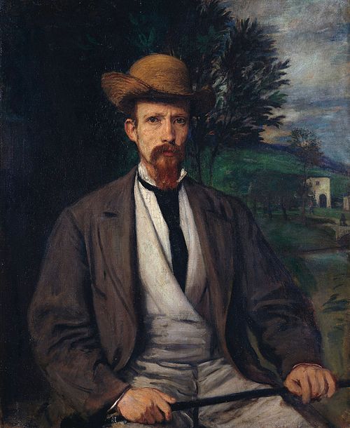 Autoportrait, 1874, Hans von Marées