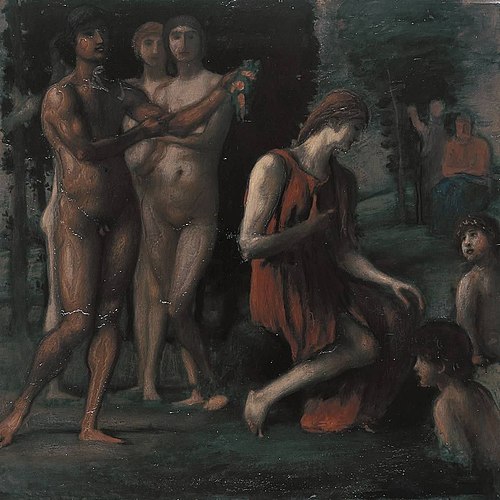 Lob der Bescheidenheit, 1884, Hans von Marées
