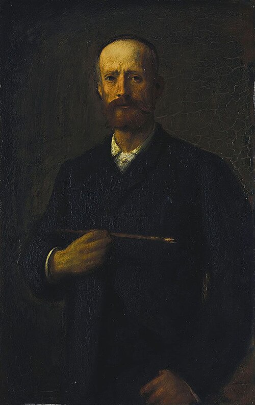 Autoportrait, 1882, Hans von Marées