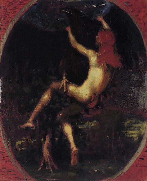Die Entführung des Ganymed, 1887, Hans von Marées
