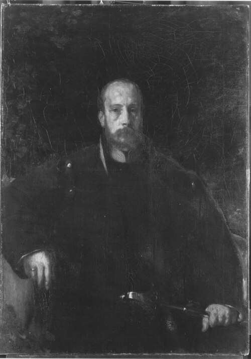Georg von Marées, der Bruder des Künstlers, 1871, Hans von Marées