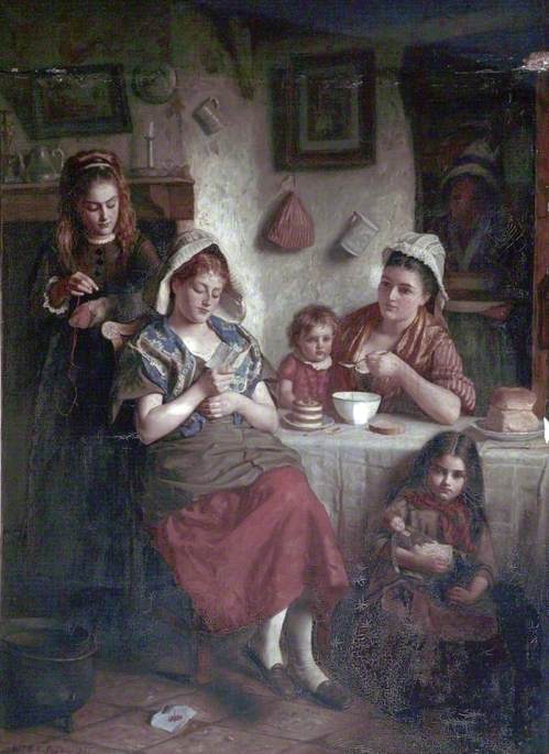 The Love Letter, 1875, William Baxter Collier Fyfe