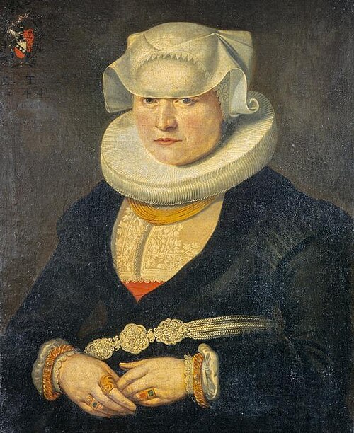 Elisabeth Locher, Mrs Hans Konrad Heidegger (1616 - 1673), 1661, Conrad Meyer