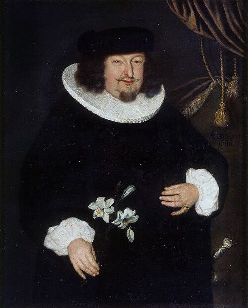Portrait of Hans Conrad Lavater, 1686, Conrad Meyer