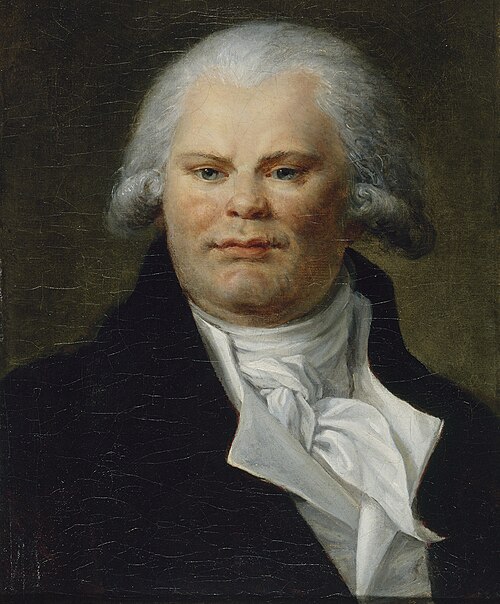 Portrait de Georges Danton (1759-1794), orateur et homme politique, 1790, Constance-Marie Charpentier