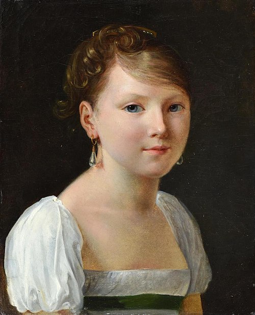 Jeune fille à la perle, 1807, Constance-Marie Charpentier