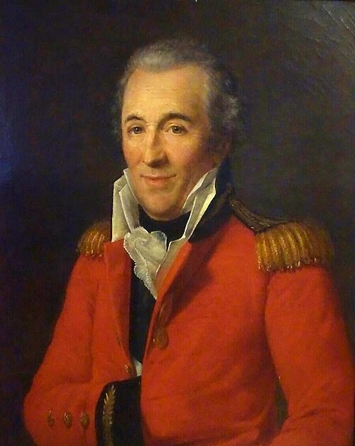 Portrait de Monsieur Millet en tenue militaire, 1817, Constance-Marie Charpentier