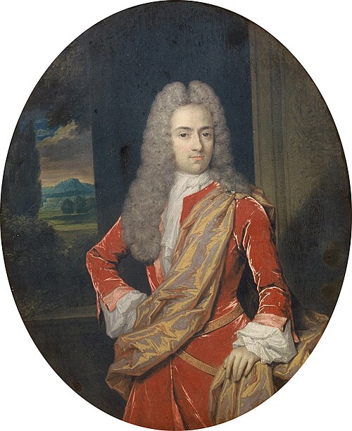 Portrait d'homme, 1715, Constantijn Netscher