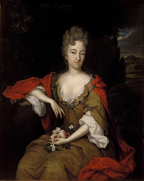 Portrait of Anna Maria Roman (1680-1758), 1710, Constantijn Netscher