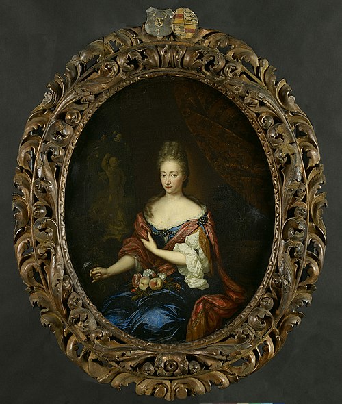 Agatha Bicker (1671-1706), 1694, Constantijn Netscher