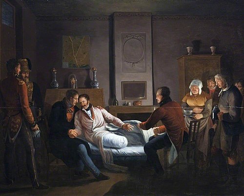 Imaginary Meeting of Arthur Wellesley, Duke of Wellington (1769-1852) and Henry William Paget, 2nd E, 1820, Constantinus Fidelio Coene